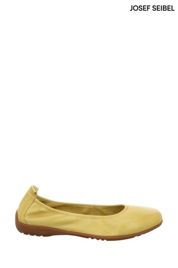 Josef Seibel Yellow Fenja Ballerina Pumps (872982) | £80