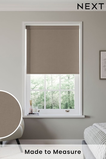 Brown Albans Made to Measure Roller Blind (873272) | £58