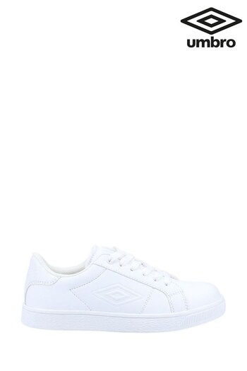 Umbro White Medway V Jnr Shoes (873298) | £35