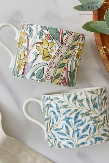Spode Set of 2 Morris & Co. Daffodil Mugs (873375) | £35