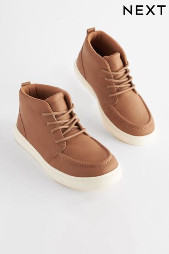 Tan Brown Standard Fit (F) Smart Lace-Up Boots (873383) | £27 - £34
