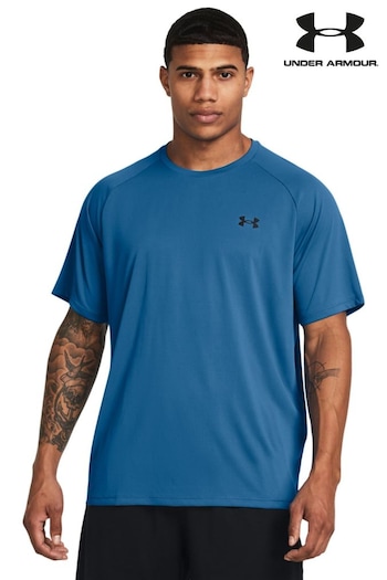 Under Armour Full-Zip Bright Blue Tech 2 T-Shirt (873574) | £27
