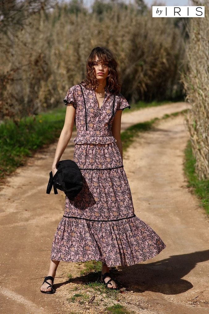 Ruffled on sale dresses online