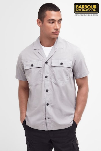 Barbour® International Belmont Garment Dyed Short Sleeve Shirt (874159) | £80