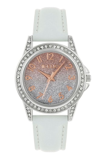 Peers Hardy Tikkers Girls PU Strap Ombre Shimmer Dial White Watch (874317) | £15