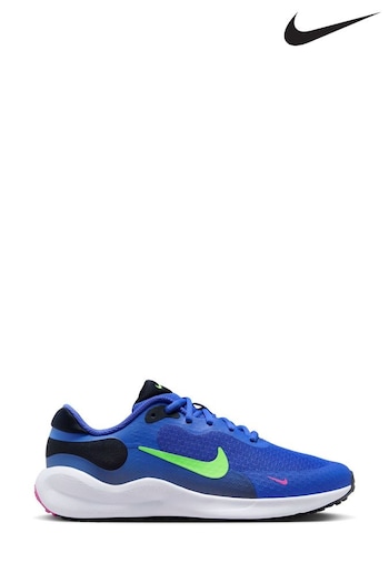 Nike Again Blue Revolution 7 Youth Trainers (874830) | £45