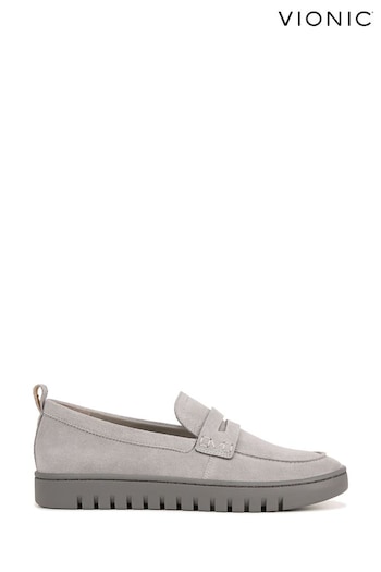 Vionic Grey Uptown Suede Loafers (874872) | £120