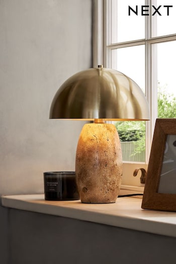 Brass Harlon Touch Table Lamp (875316) | £90