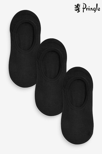 Pringle Black No Show Trainer Socks (875391) | £14