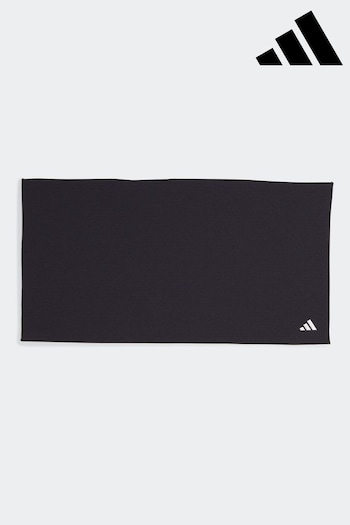 adidas Golf Performance Microfiber Players Black Towel (875452) | £20