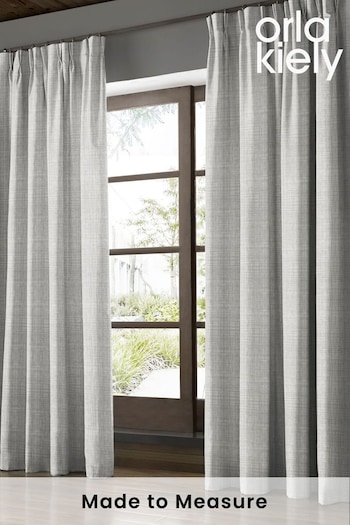 Orla Kiely Grey Scribble Made To Measure Curtains (875506) | £91