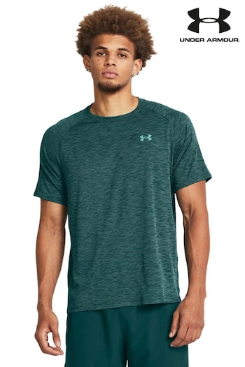 Under Armour Teal Blue Tech Short Sleeve Crew T-Shirt (875582) | £30