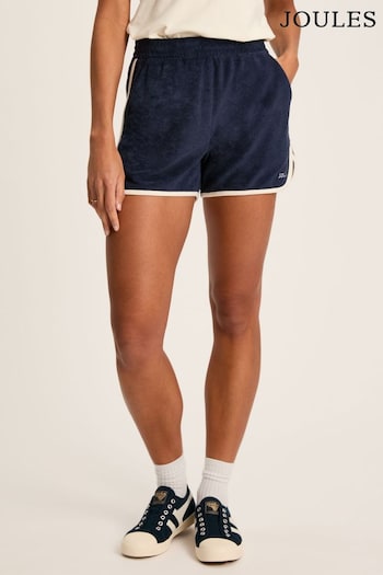 Joules Navy Kingsley Towelling Shorts (876552) | £34.95