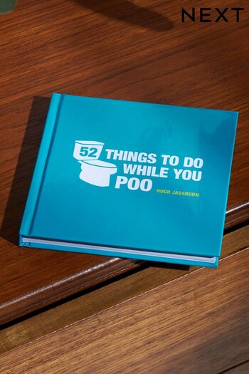Blue 52 Things To Do While You Poo Book (877041) | £8