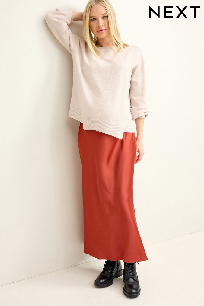 Women s Maternity Skirts Maternity Midi Jersey Skirts Next