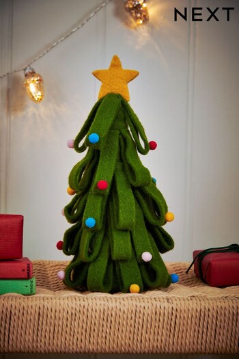 Green Felt Christmas Tree Decoration (877464) | £14