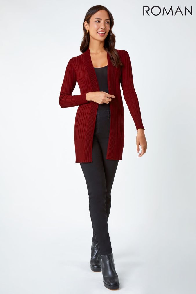 Buy Women s Red Longline Cardigans Online Next UK