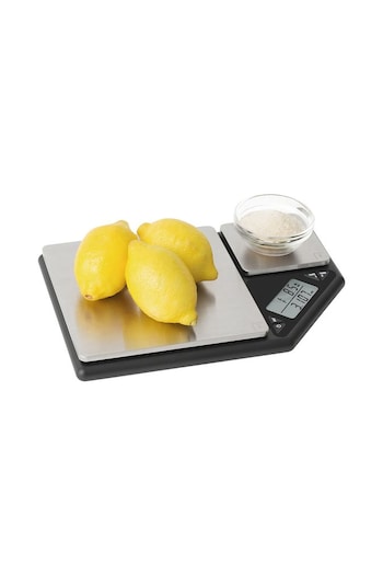 Silver Dual Platform 5kg Kitchen Digital Scale (877653) | £28