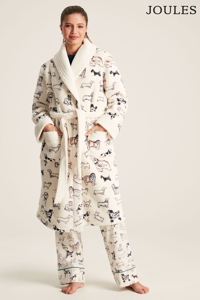 Joules dressing clearance gown girls