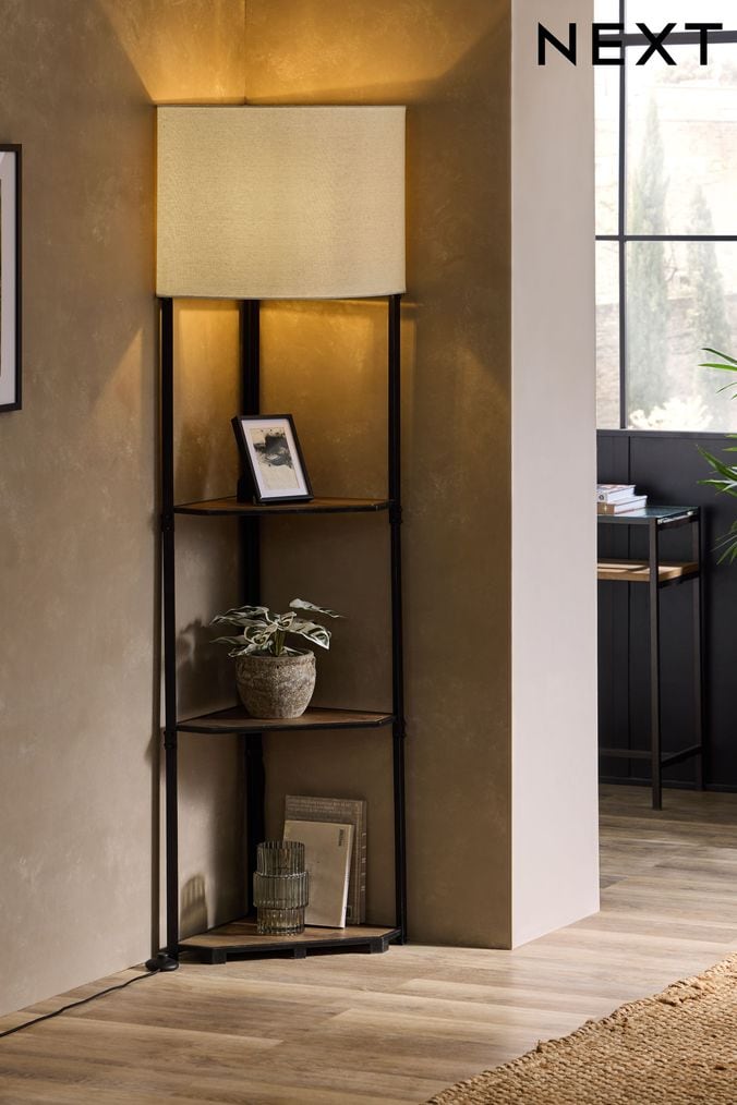 Buy Shelved Lamp Living Room Homeware Bronx Online Next UK