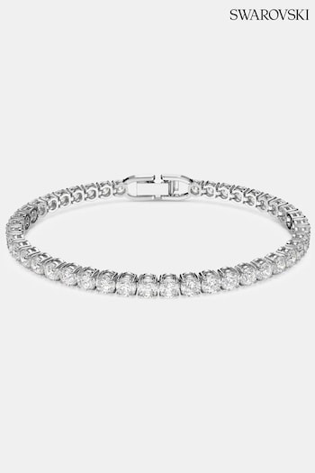 Swarovski Silver Tennis Deluxe Bracelet (879280) | £155