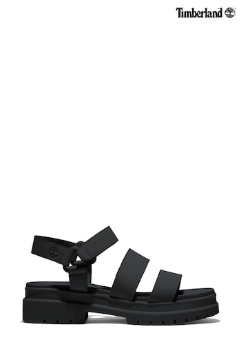 Timberland London 3 Strap Black Sandals (879340) | £90