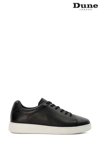 Dune London Black Theons Lightweight Clean Cup Sneakers (879599) | £85