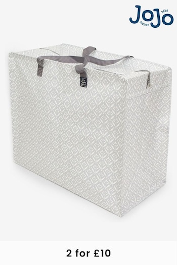 JoJo Maman Bébé Grey Batik Jumbo Storage Bag (879820) | £7