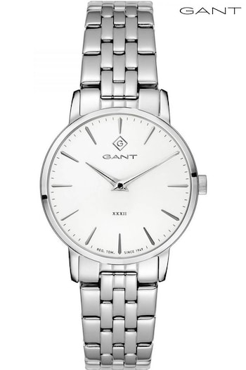 Gant Park Avenue 28 Silver Stainless Steel Quartz Watch (880247) | £170