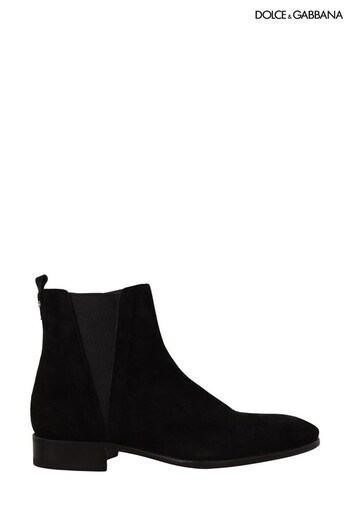 Strapless & Multiway Bras Chelsea Black Boots with Side Zipper Closure (881272) | £785