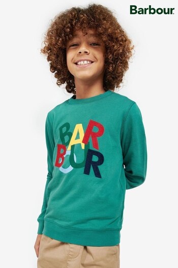 Barbour® Green Dixon Sweatshirt (881409) | £40