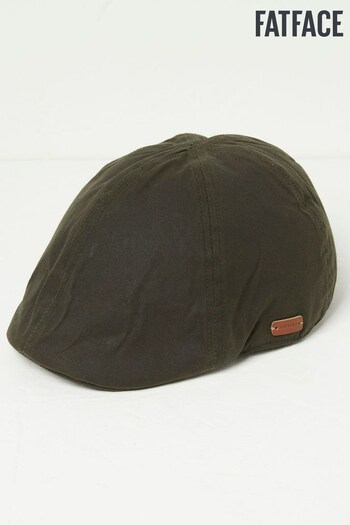 FatFace Green Wax Duckbill Hat (881429) | £19.50