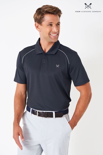 Crew Clothing Company Black Polo Shirt (881476) | £55
