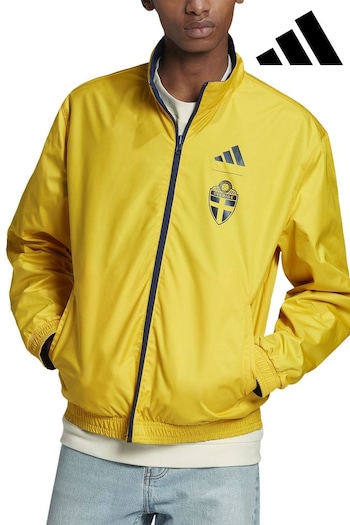 adidas Yellow Sweden Anthem Jacket (882122) | £90