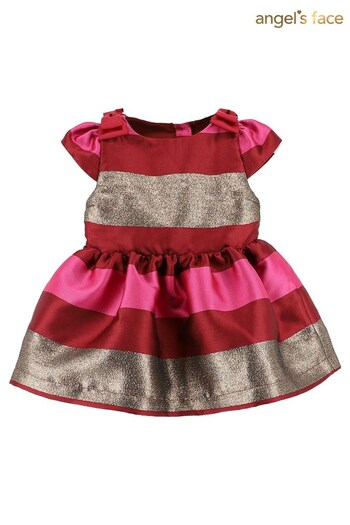 Angels Face Oksana Flower Jacquard Baby Dress (882471) | £80