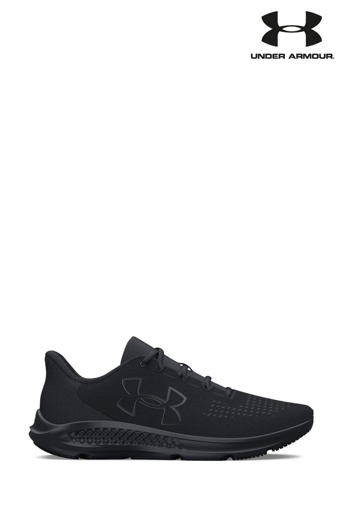 Under armour trainers mens outlet black