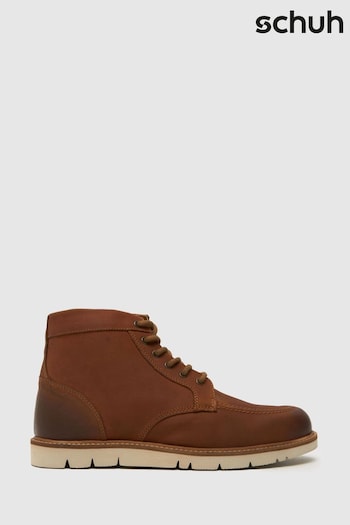 Schuh Daxton Brown Moccasin Boots (882870) | £75