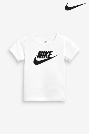 Nike White Futura Infant T-Shirt (883141) | £13