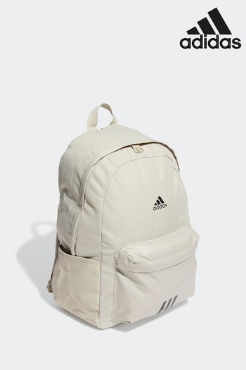 adidas Cream Classic Badge Of Sport 3 Stripes Backpack (883443) | £23