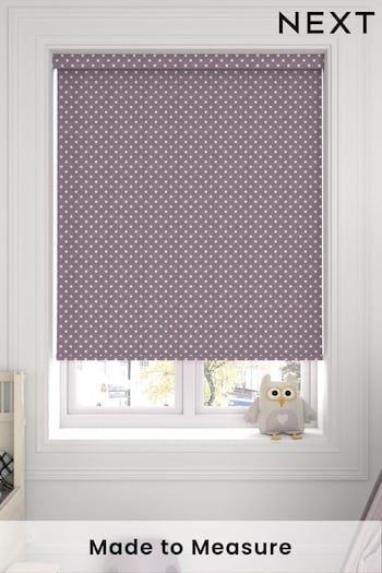 Lilac Purple Twinkle Made To Measure Roller Blind (883710) | £57
