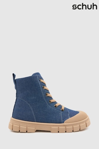 Schuh Junior Blue Carousel Boots (883980) | £32