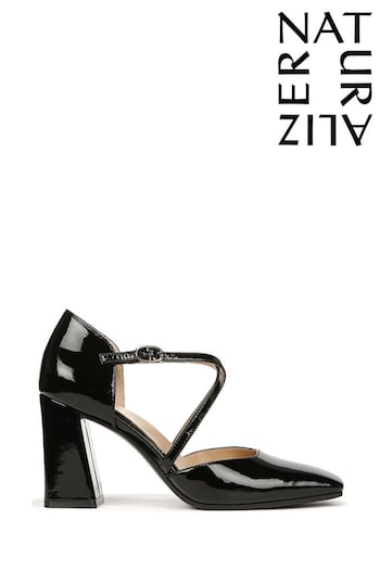 Naturalizer Leesha Patent Leather Mary Janes Black Shoes (884038) | £135
