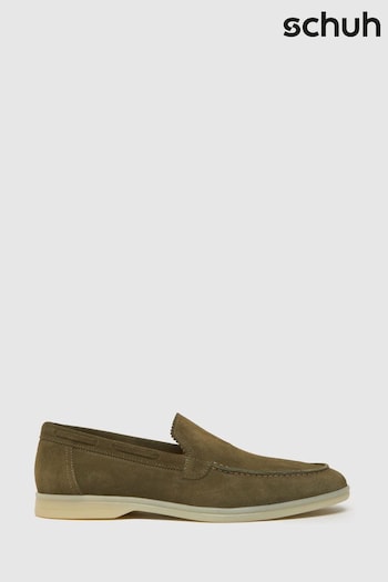 Schuh Green Philip Suede Loafers (884244) | £60