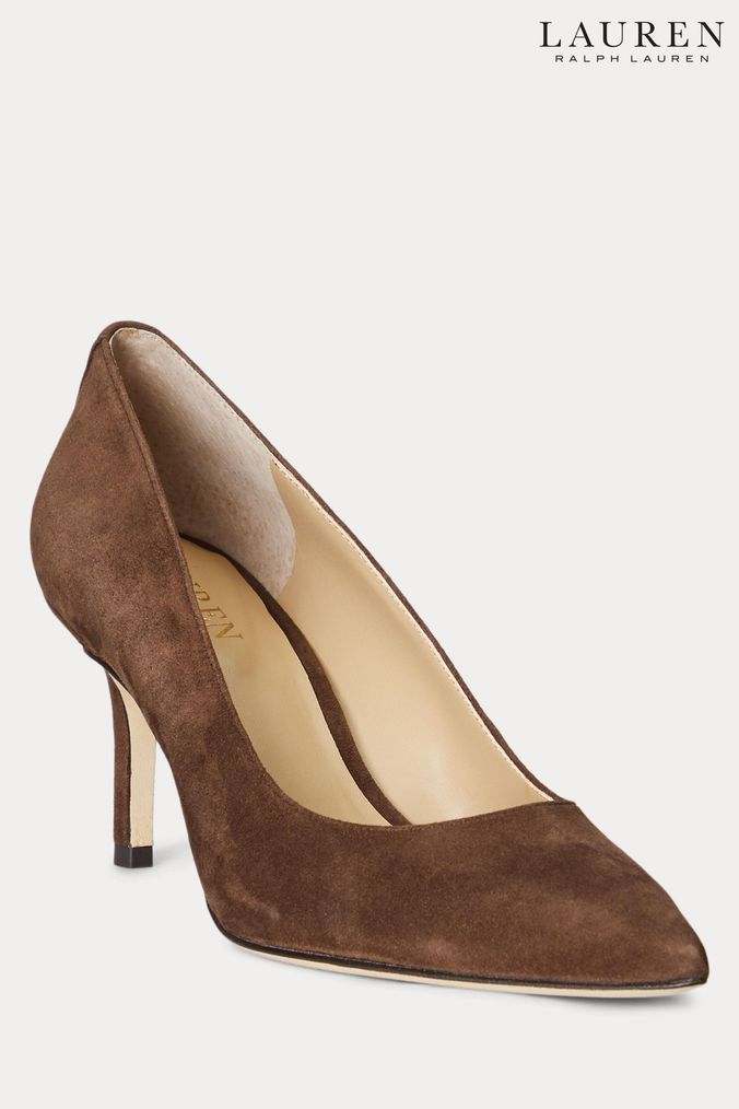 Womens top suede heels