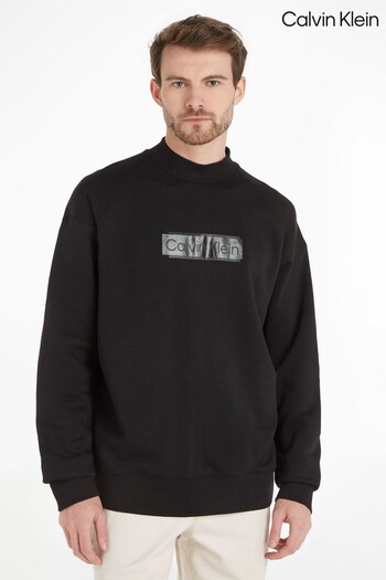 Calvin Klein Shine Logo Black Sweatshirt (885055) | £120