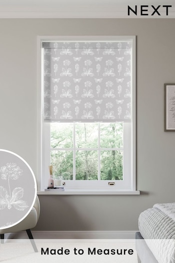 Silver Grey Victory Made to Measure Blackout Roller Blind (885486) | £63