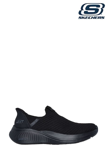 Skechers Black Bobs Infinity Daily Vision Slip In Trainers (885655) | £74