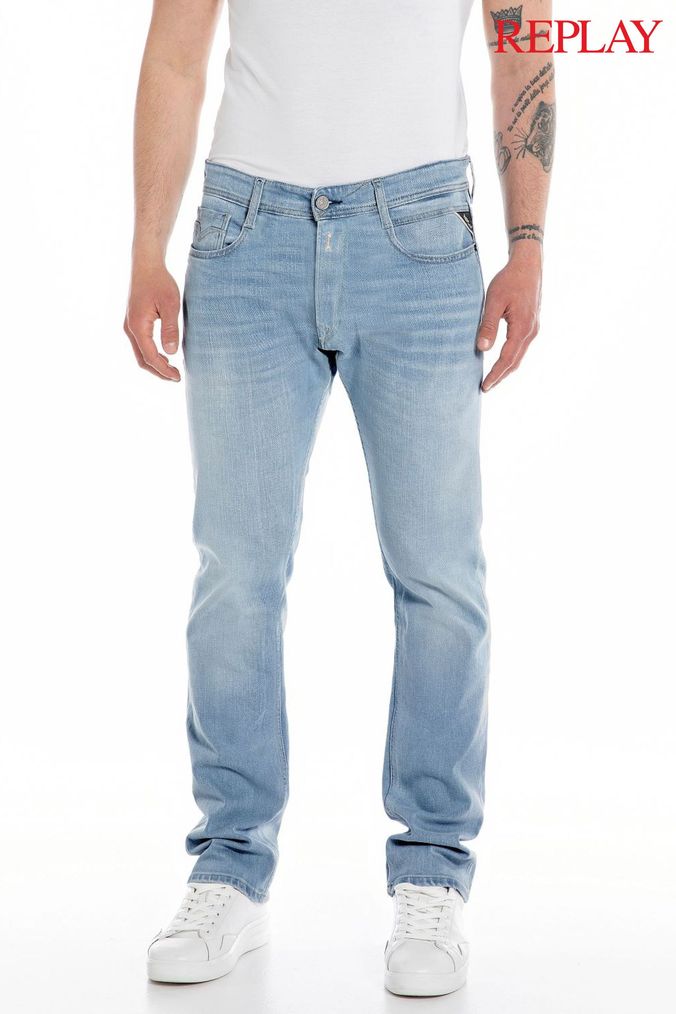 Buy Men s Straight Replay Jeans Online Next UK