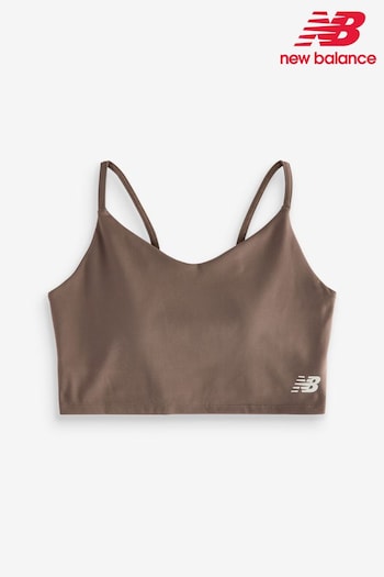 New Balance Brown Relentless Low Impact Bra (885893) | £35