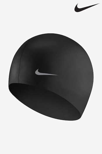 Nike cierna Black Kids Silicone Swim Cap (885946) | £6